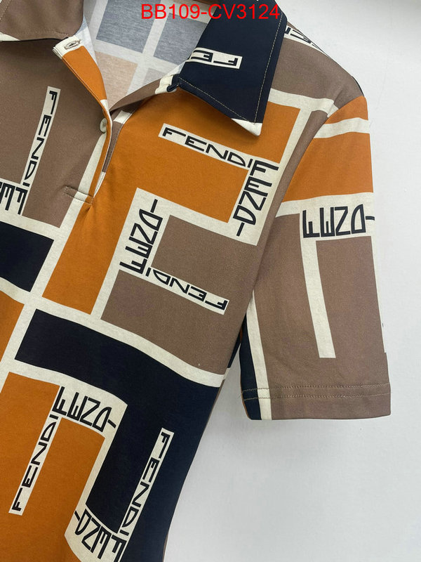 Clothing-Fendi high quality aaaaa replica ID: CV3124 $: 109USD