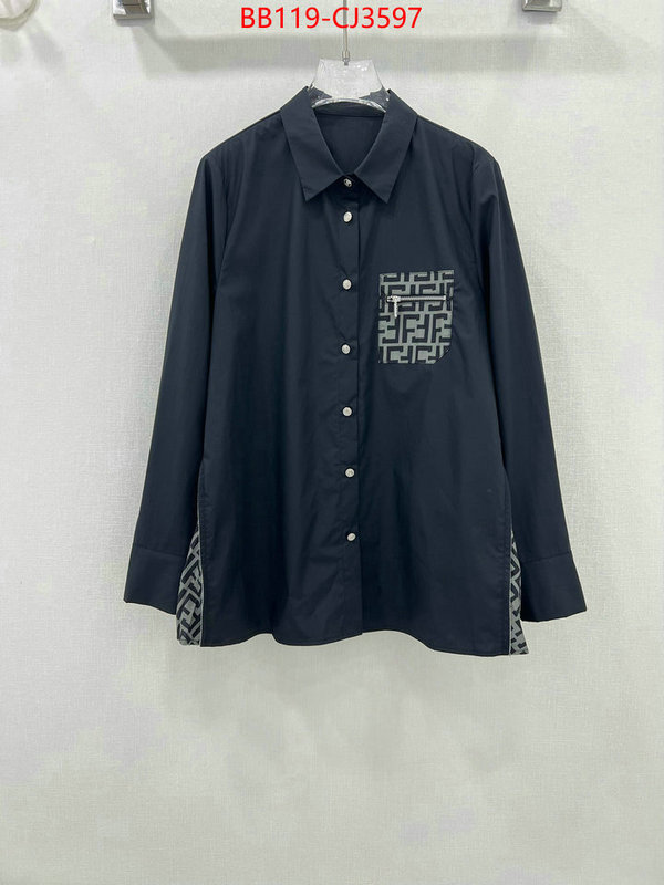 Clothing-Fendi online from china ID: CJ3597 $: 119USD