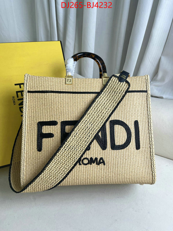 Fendi Bags(TOP)-Sunshine- fake aaaaa ID: BJ4232 $: 265USD,