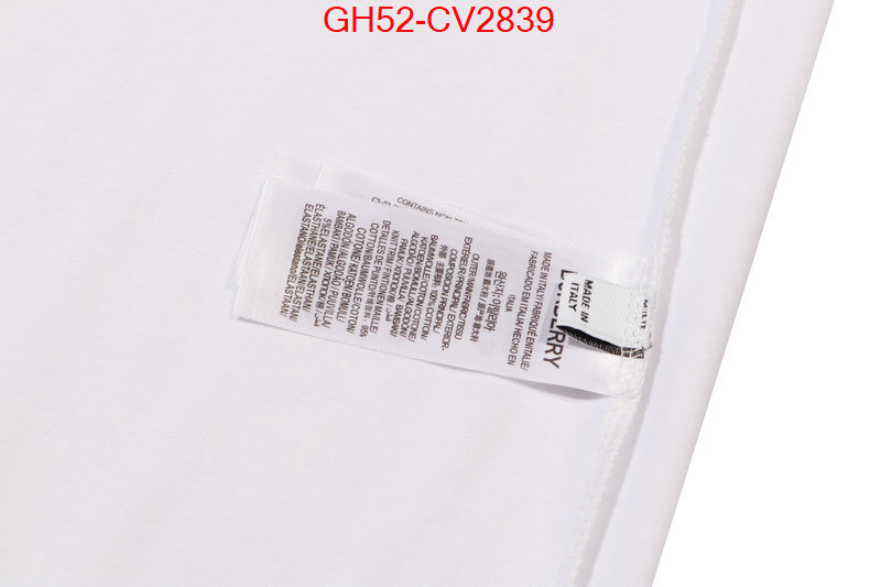 Clothing-Burberry shop cheap high quality 1:1 replica ID: CV2839 $: 52USD