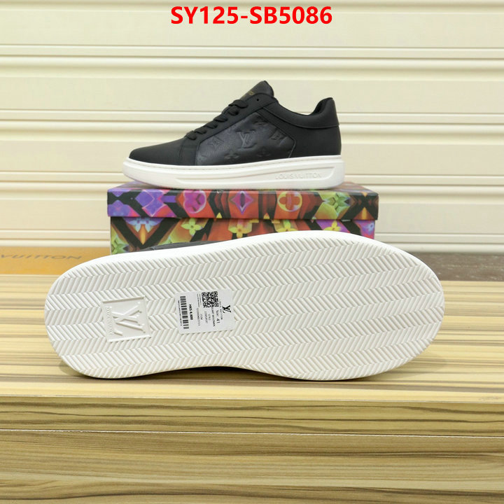 Men Shoes-LV customize best quality replica ID: SB5086 $: 125USD