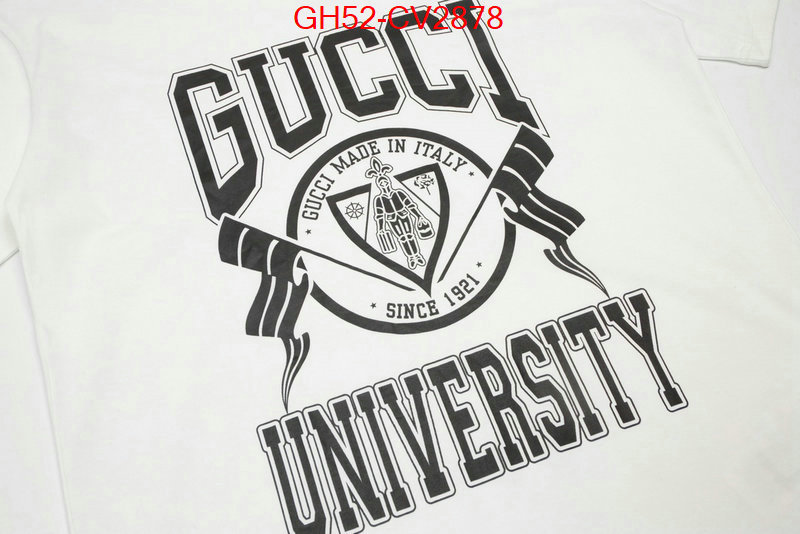 Clothing-Gucci best replica new style ID: CV2878 $: 52USD