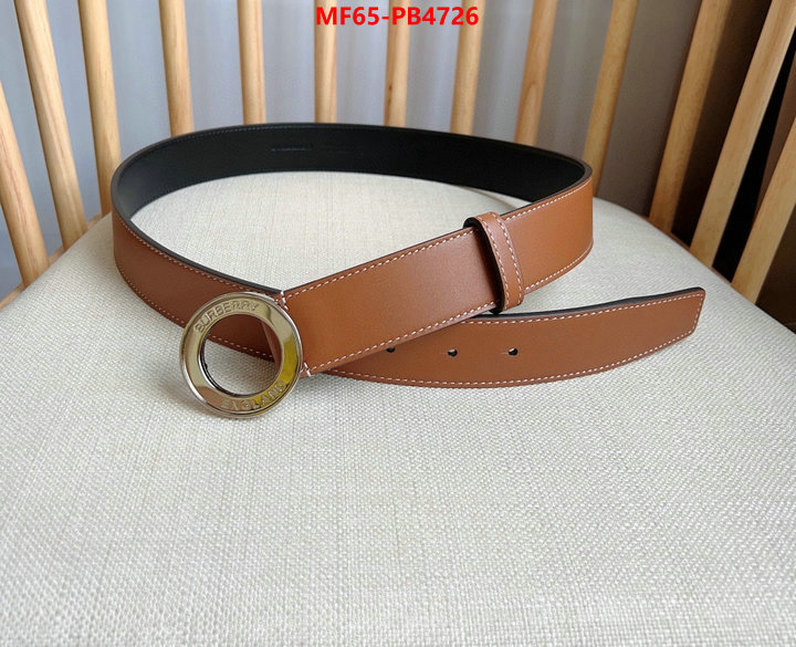 Belts-Burberry replicas ID: PB4726 $: 65USD
