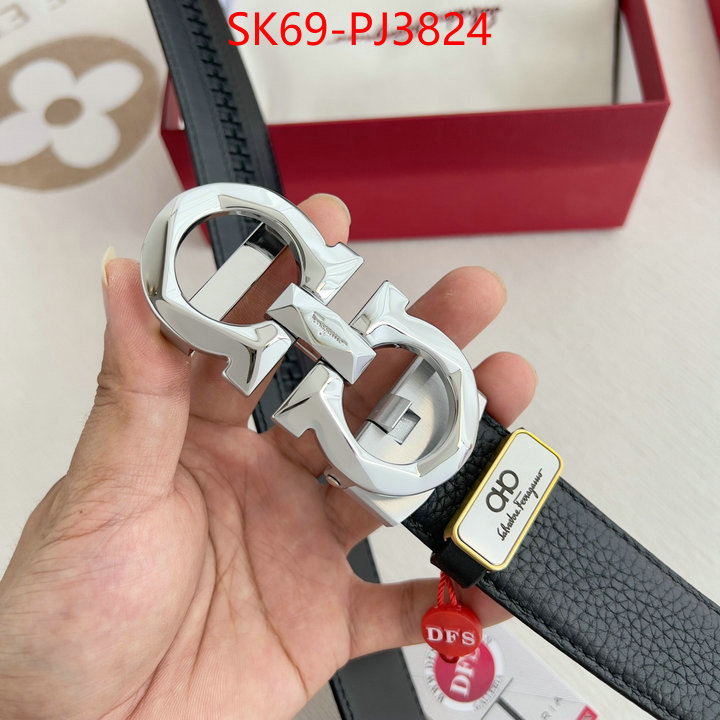 Belts-Ferragamo top fake designer ID: PJ3824 $: 69USD