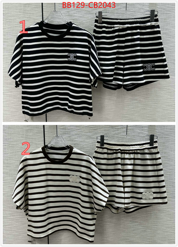 Clothing-Celine best knockoff ID: CB2043 $: 129USD