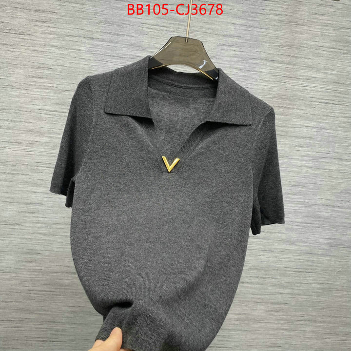 Clothing-Valentino designer fashion replica ID: CJ3678 $: 105USD