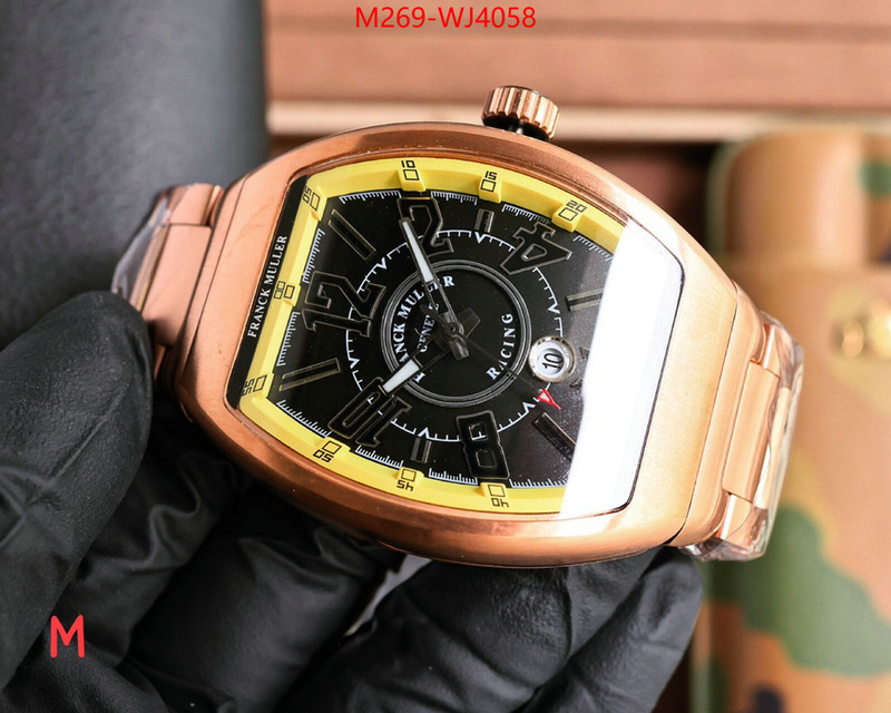 Watch(TOP)-Franck Muller high quality aaaaa replica ID: WJ4058 $: 269USD