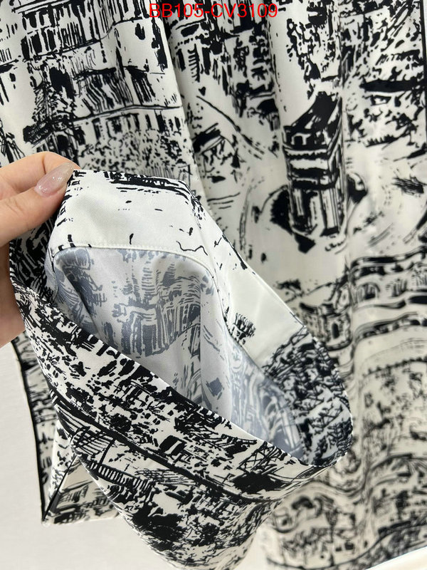 Clothing-Dior mirror copy luxury ID: CV3109 $: 105USD