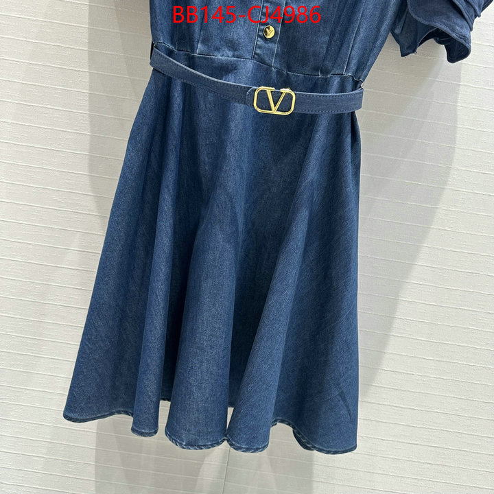 Clothing-Valentino best quality fake ID: CJ4986 $: 145USD