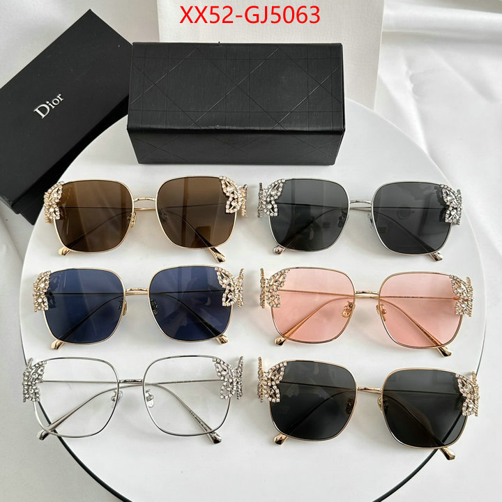 Glasses-Dior we provide top cheap aaaaa ID: GJ5063 $: 52USD