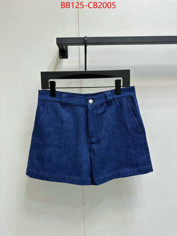 Clothing-Gucci high-end designer ID: CB2005 $: 125USD