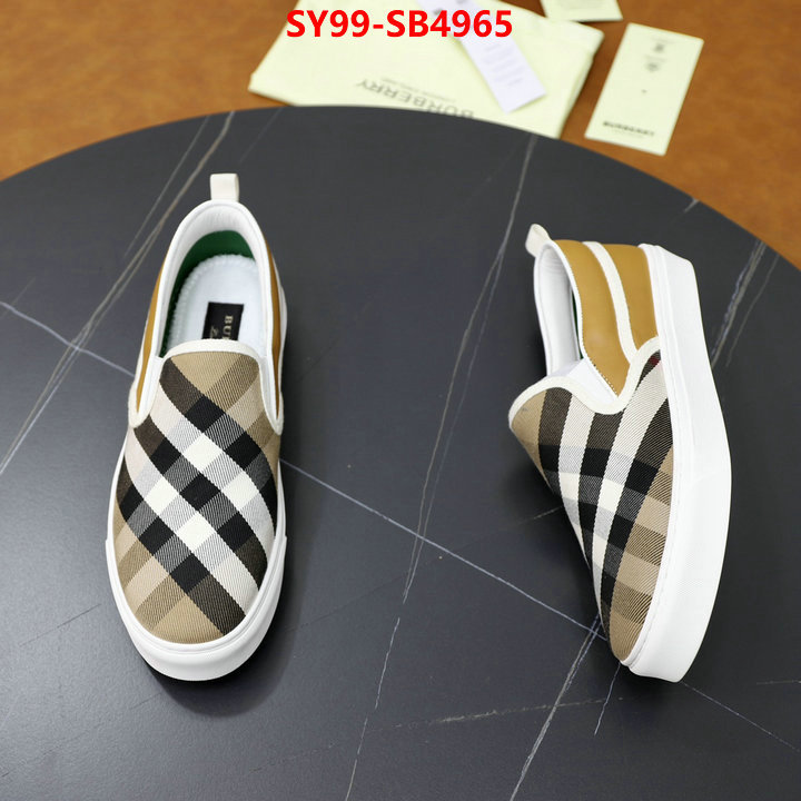 Women Shoes-Burberry customize best quality replica ID: SB4965 $: 99USD