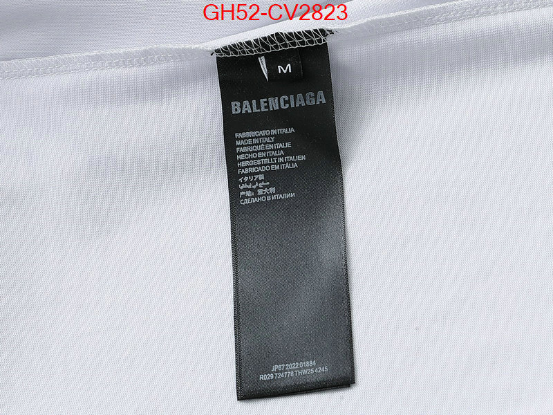Clothing-Balenciaga best quality fake ID: CV2823 $: 52USD