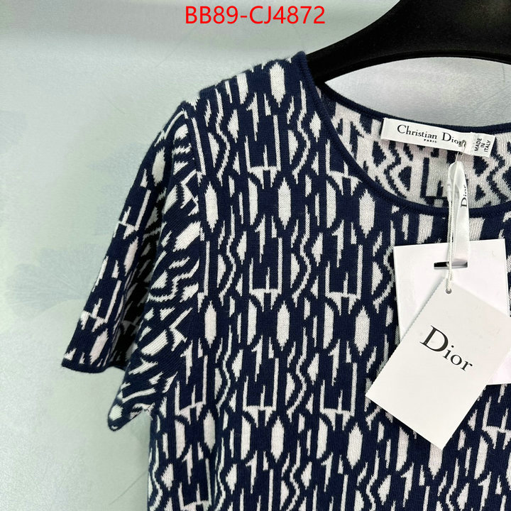 Clothing-Dior shop designer replica ID: CJ4872 $: 89USD