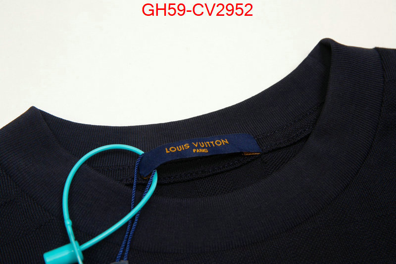 Clothing-LV top brands like ID: CV2952 $: 59USD