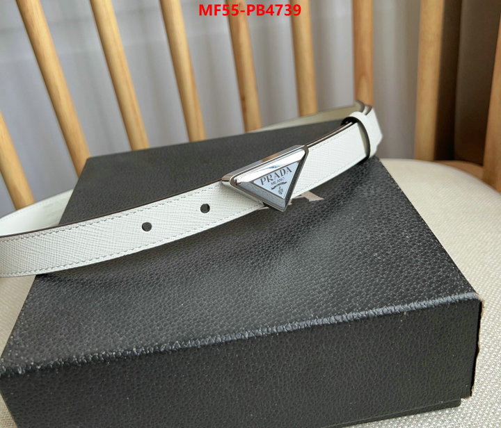 Belts-Prada 1:1 replica ID: PB4739 $: 55USD