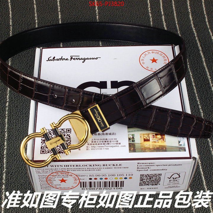 Belts-Ferragamo buy 1:1 ID: PJ3820 $: 65USD