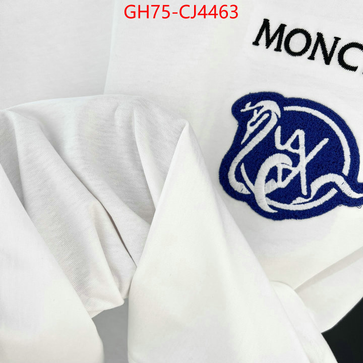 Clothing-Moncler fashion replica ID: CJ4463 $: 75USD