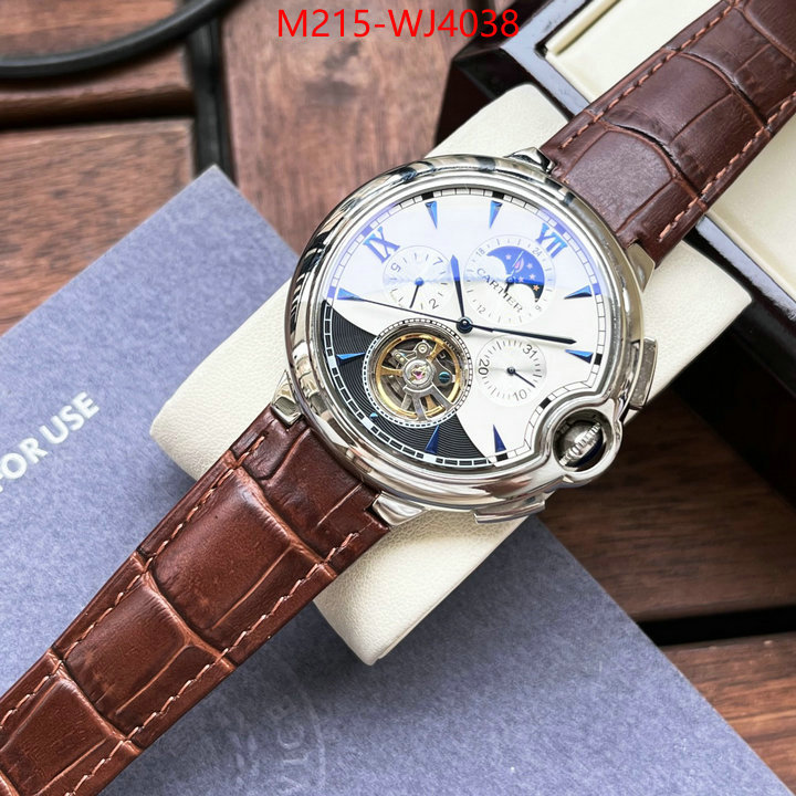Watch(TOP)-Cartier wholesale ID: WJ4038 $: 215USD