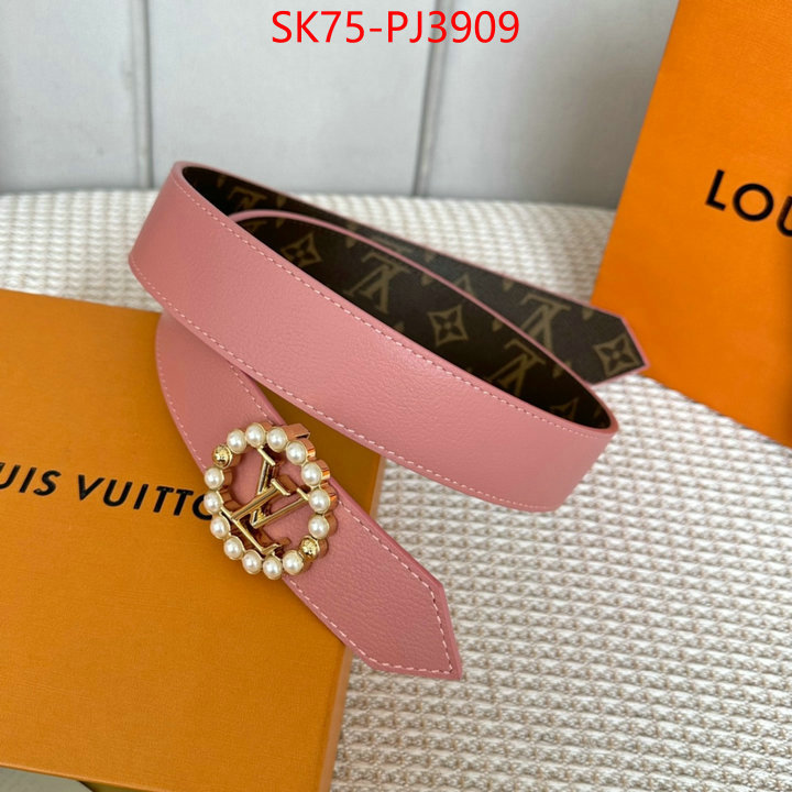 Belts-LV designer wholesale replica ID: PJ3909 $: 75USD
