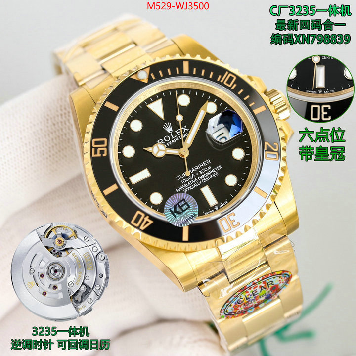 Watch(TOP)-Rolex high quality happy copy ID: WJ3500 $: 529USD