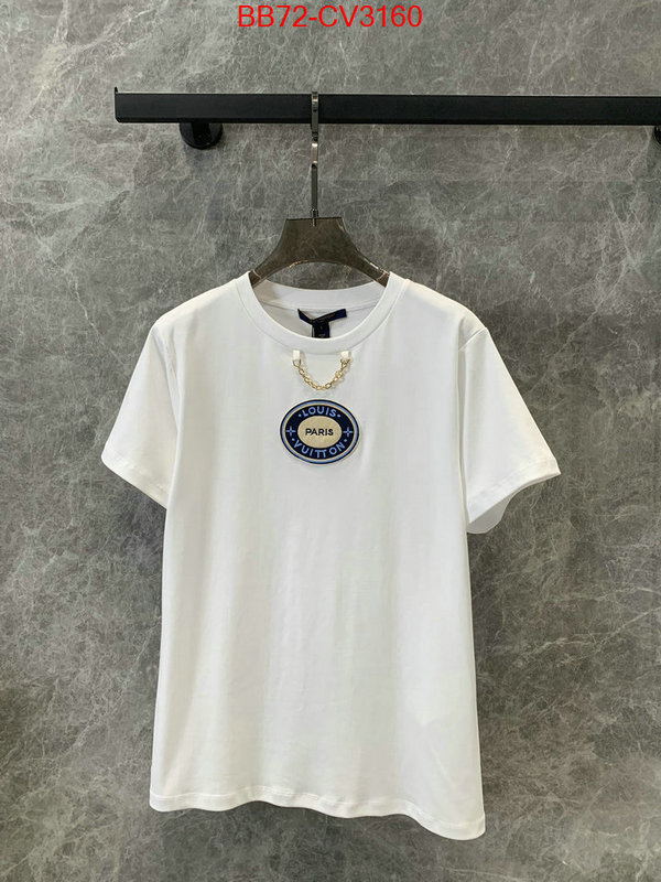 Clothing-LV top quality designer replica ID: CV3160 $: 72USD