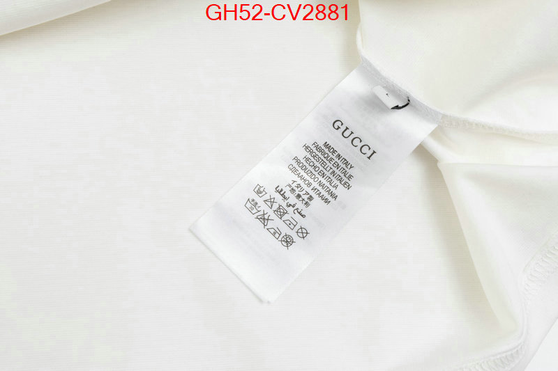 Clothing-Gucci the top ultimate knockoff ID: CV2881 $: 52USD
