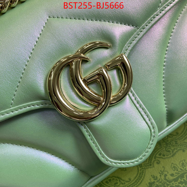 Gucci Bags(TOP)-Marmont top quality replica ID: BJ5666 $: 255USD,