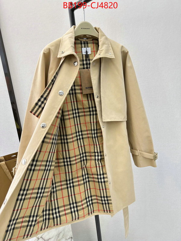 Clothing-Burberry how to buy replcia ID: CJ4820 $: 199USD