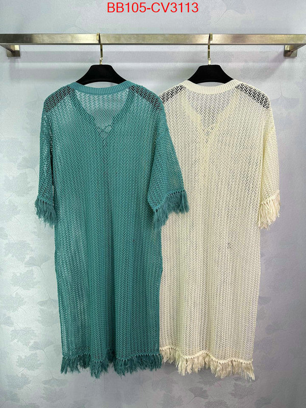 Clothing-Dior top quality website ID: CV3113 $: 105USD