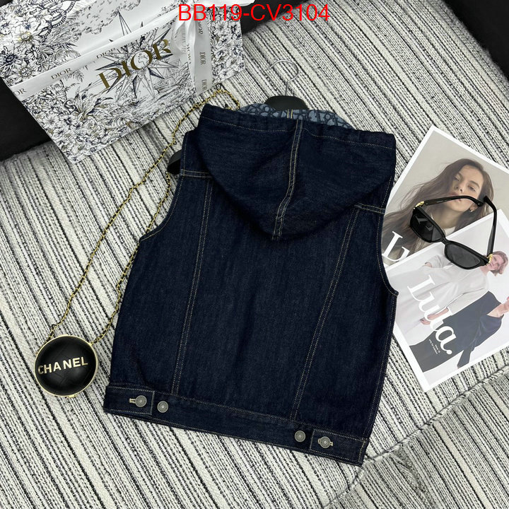 Clothing-Dior best quality fake ID: CV3104 $: 119USD