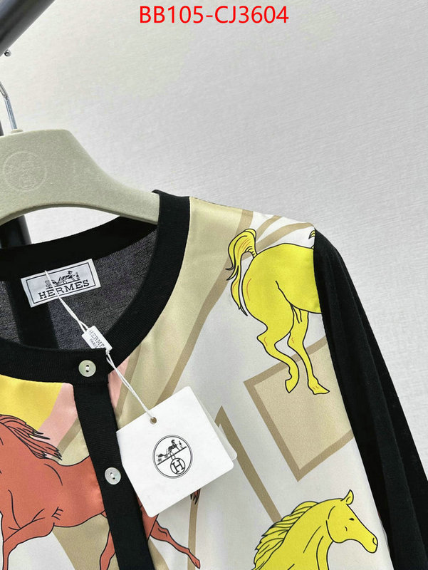 Clothing-Hermes replica 2024 perfect luxury ID: CJ3604 $: 105USD