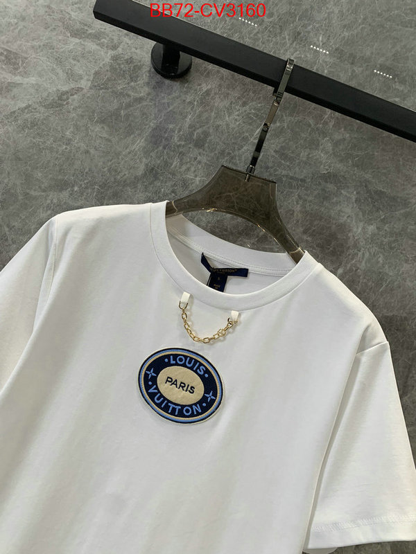 Clothing-LV top quality designer replica ID: CV3160 $: 72USD
