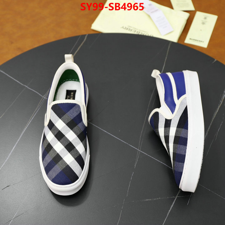 Women Shoes-Burberry customize best quality replica ID: SB4965 $: 99USD