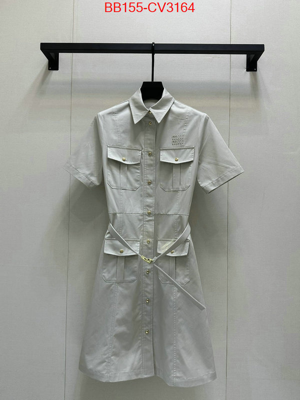 Clothing-MIU MIU are you looking for ID: CV3164 $: 155USD