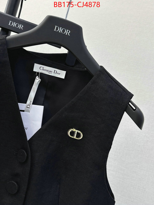 Clothing-Dior aaaaa+ quality replica ID: CJ4878 $: 175USD