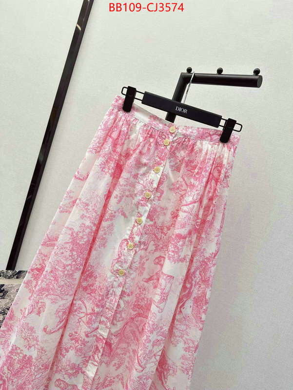 Clothing-Dior top fake designer ID: CJ3574 $: 109USD