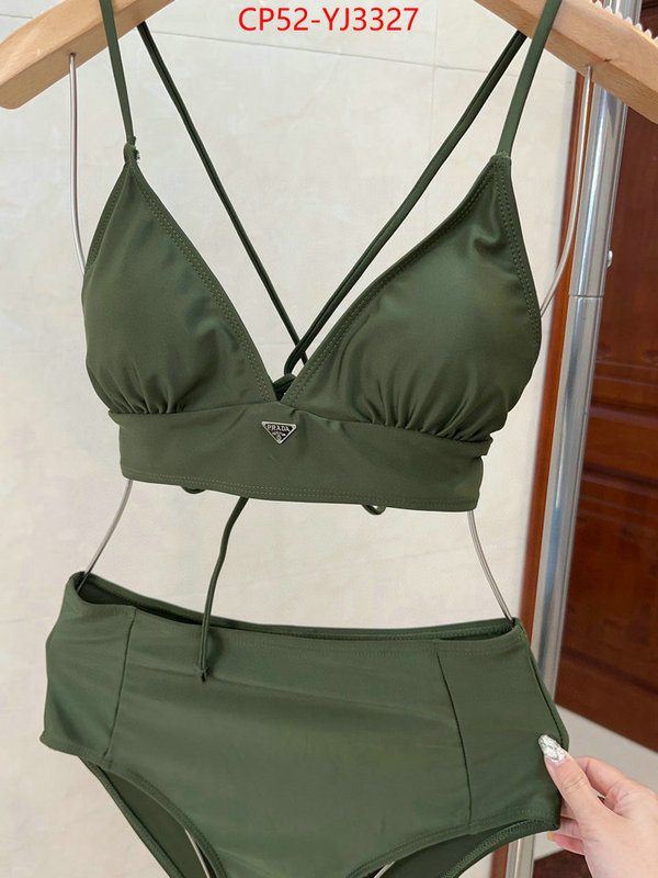 Swimsuit-Prada top quality designer replica ID: YJ3327 $: 52USD