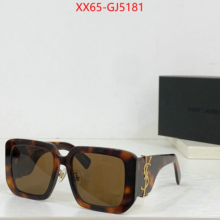 Glasses-YSL shop designer ID: GJ5181 $: 65USD