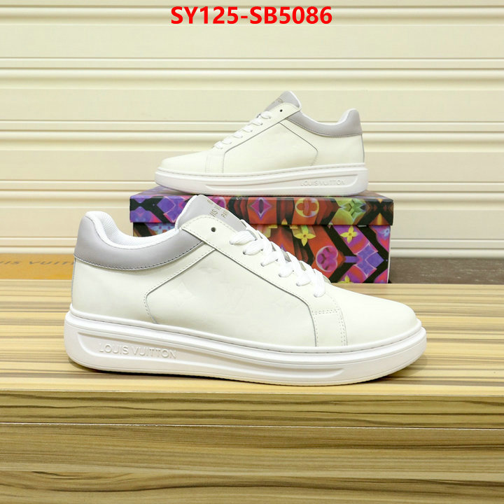 Men Shoes-LV customize best quality replica ID: SB5086 $: 125USD