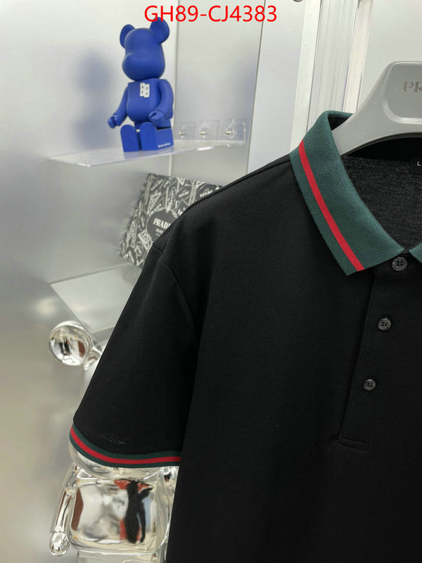 Clothing-Gucci top quality website ID: CJ4383 $: 89USD