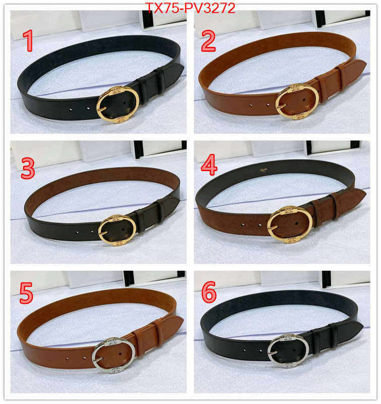 Belts-CELINE cheap online best designer ID: PV3272 $: 75USD