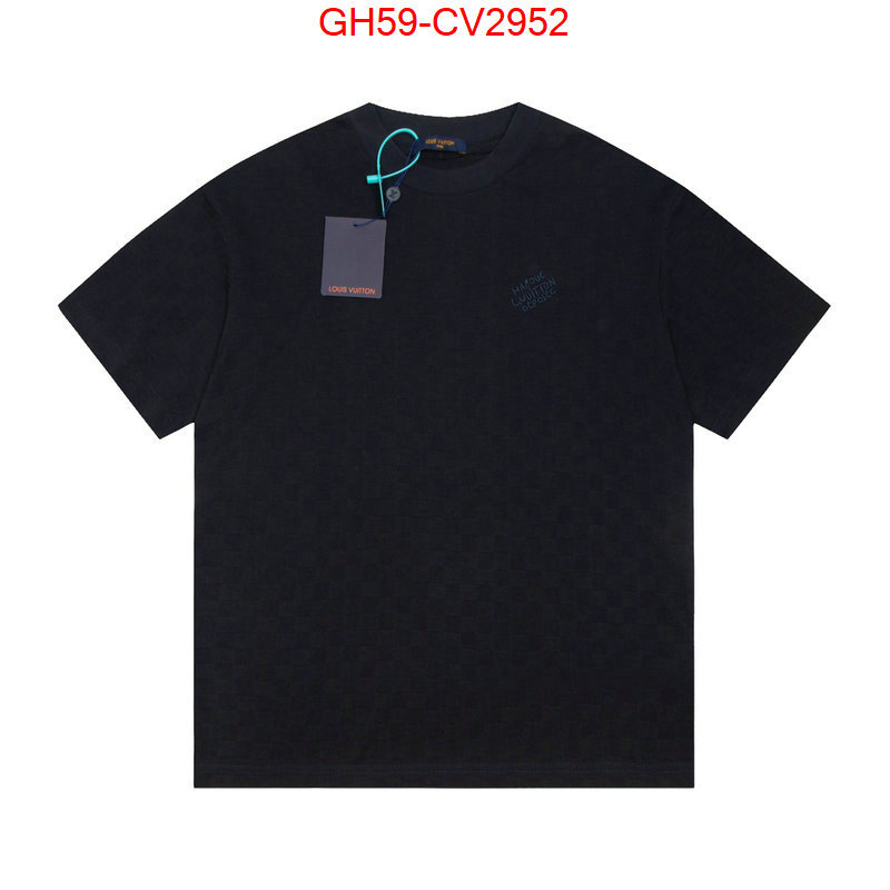 Clothing-LV top brands like ID: CV2952 $: 59USD