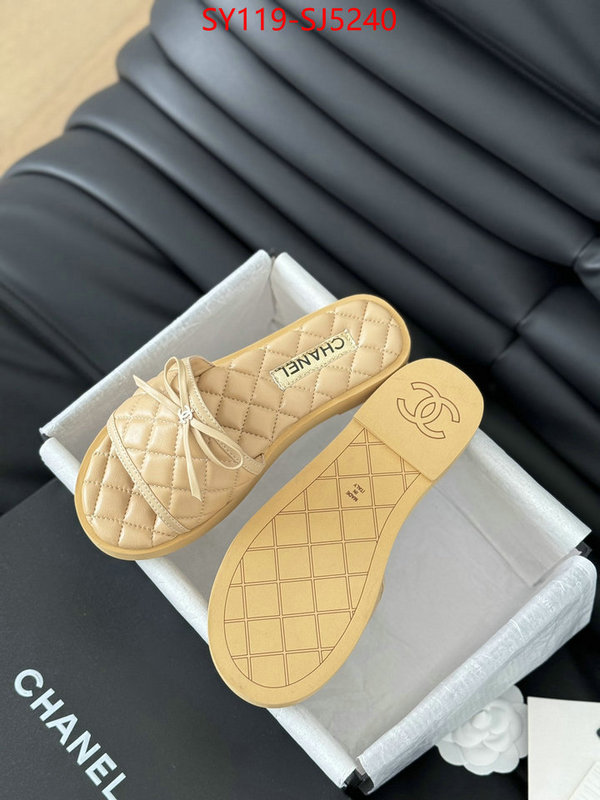 Women Shoes-Chanel best quality fake ID: SJ5240 $: 119USD