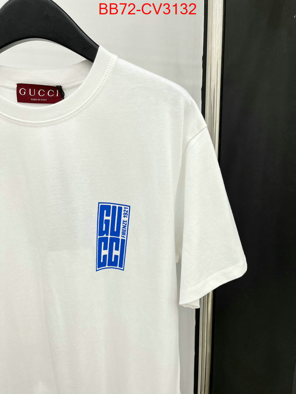 Clothing-Gucci replica for cheap ID: CV3132 $: 72USD