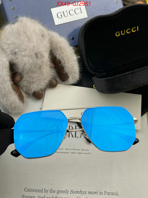 Glasses-Gucci what's the best place to buy replica ID: GJ2981 $: 49USD