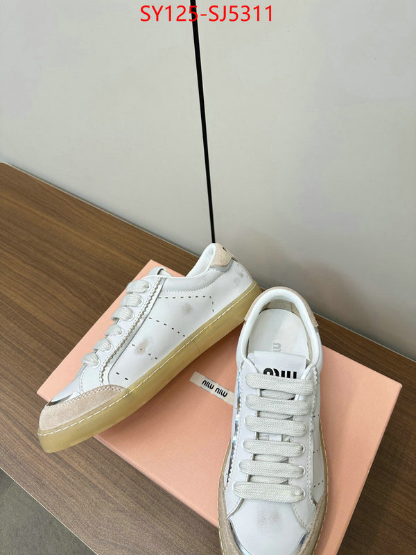 Women Shoes-Miu Miu aaaaa replica ID: SJ5311 $: 125USD