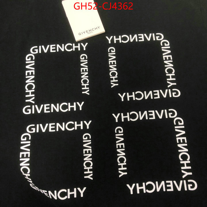 Clothing-Givenchy exclusive cheap ID: CJ4362 $: 52USD