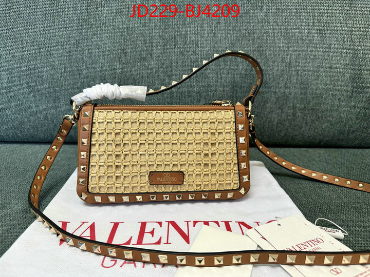 Valentino Bags(TOP)-Crossbody- perfect replica ID: BJ4209 $: 229USD,