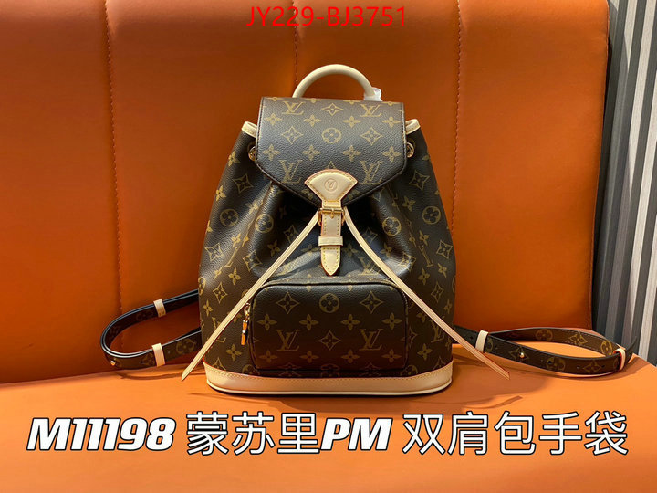 LV Bags(TOP)-Backpack- designer ID: BJ3751 $: 229USD,